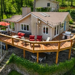 Stone Villa | Lakefront w/ Private Dock, Hot Tub, Firepit, Kayaks 3BD/3BA | Heart of Osage Beach