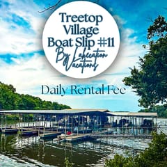 Treetop Dock Slip #11-Daily Rental