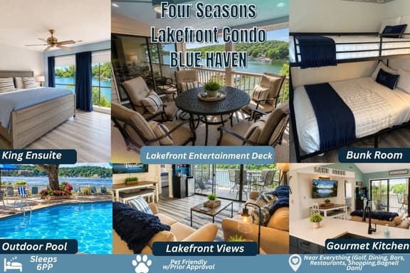 Blue Haven Lakefront 2 BED/2BATH/Pool/Pet Friendly-6PP - Image 1
