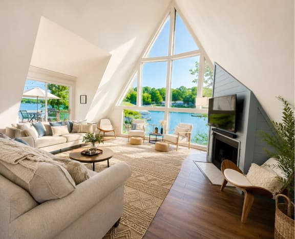 Lakefront 3BD/2.5BA/Dock/Firepit/Kayaks/Pet Friendly-12PP - Image 1