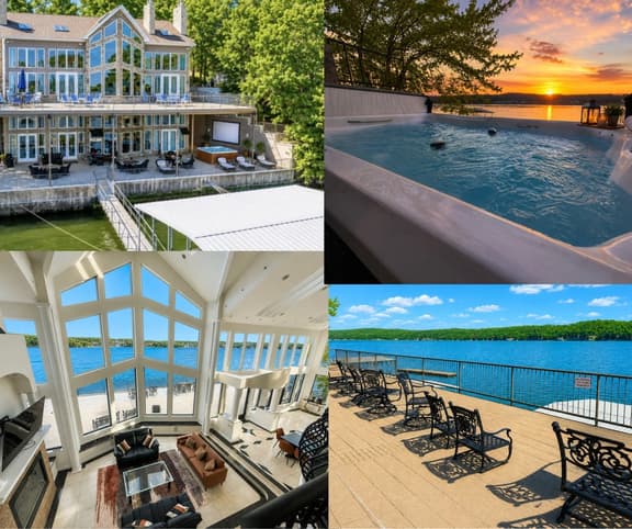The Crystal Palm-Lakefront/6BD/4BA/Dock/Swim Spa/Indoor-Outdoor Pool/Theater/Poker Room-Group Friendly-30PP - Image 1