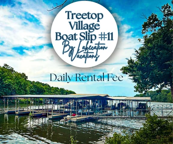 Treetop Dock Slip #11-Daily Rental - Image 1