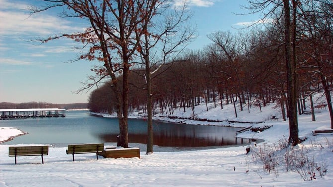 How to Turn a Winter Weekend at the Lake into Pure Cozy Contentment